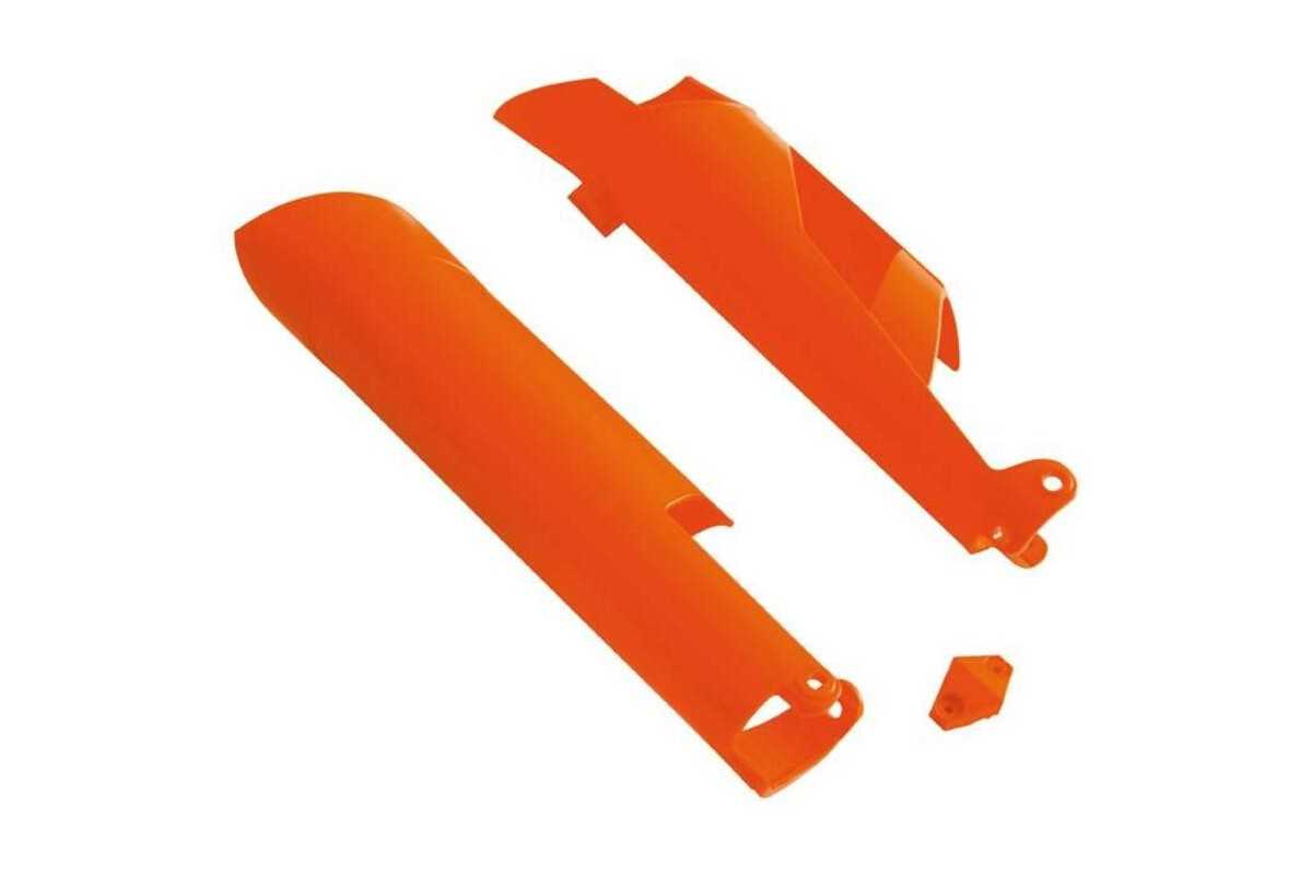 Protections de fourche RACETECH - orange