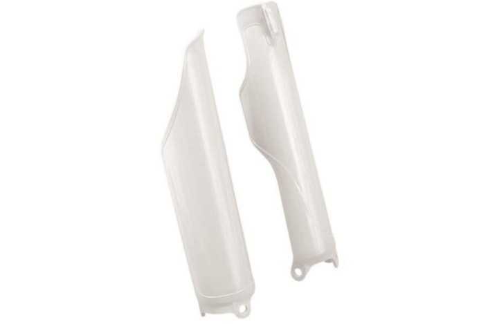 Protections de fourche RACETECH - blanc