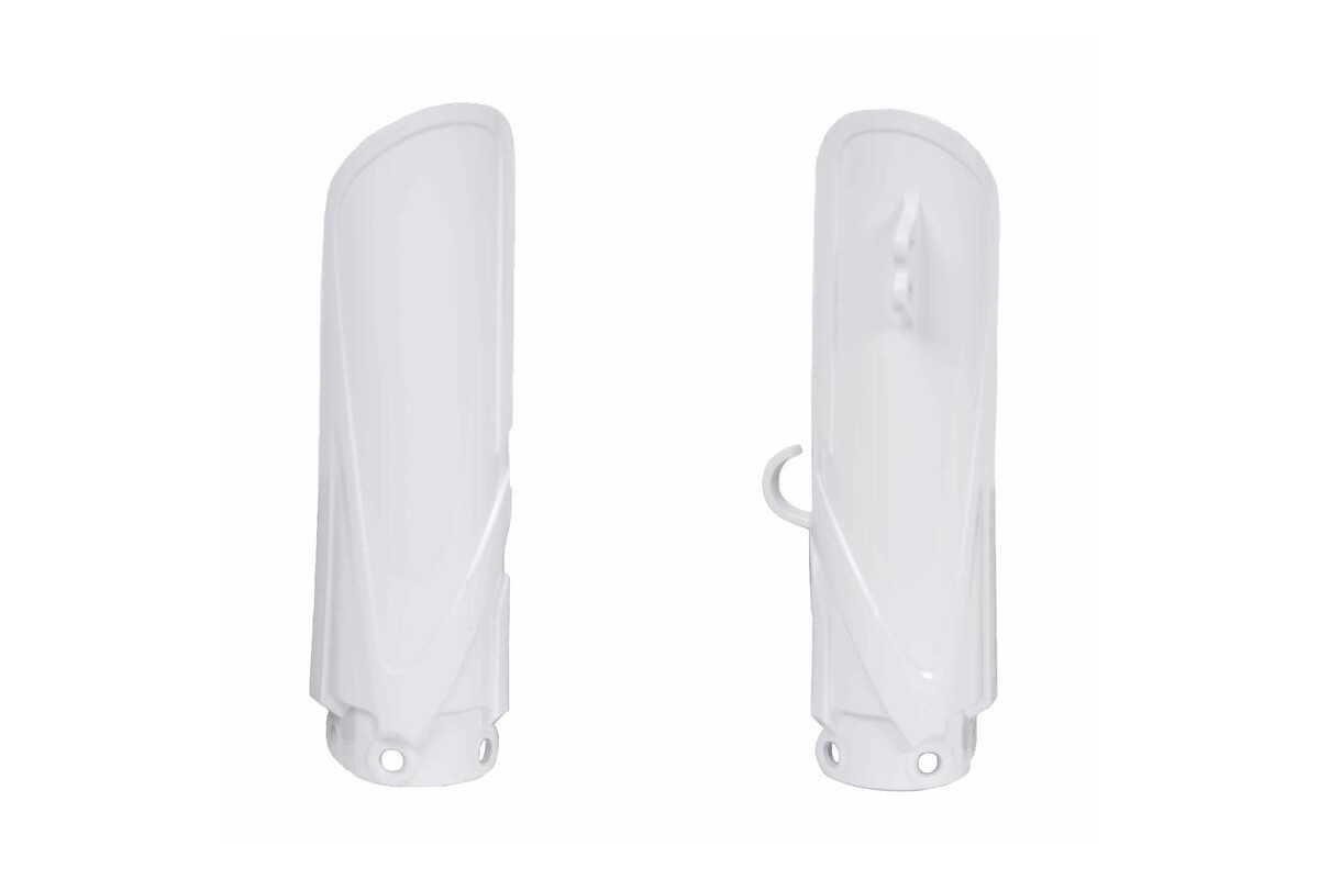 Protections de fourche RACETECH - blanc