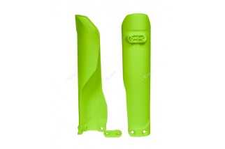 Protections de fourche RACETECH - jaune fluo