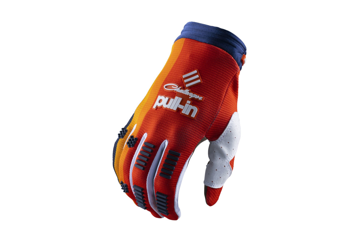 Gants PULL-IN Challenger RACE NAVY ORANGE RED | Pull-In - Achat en ligne