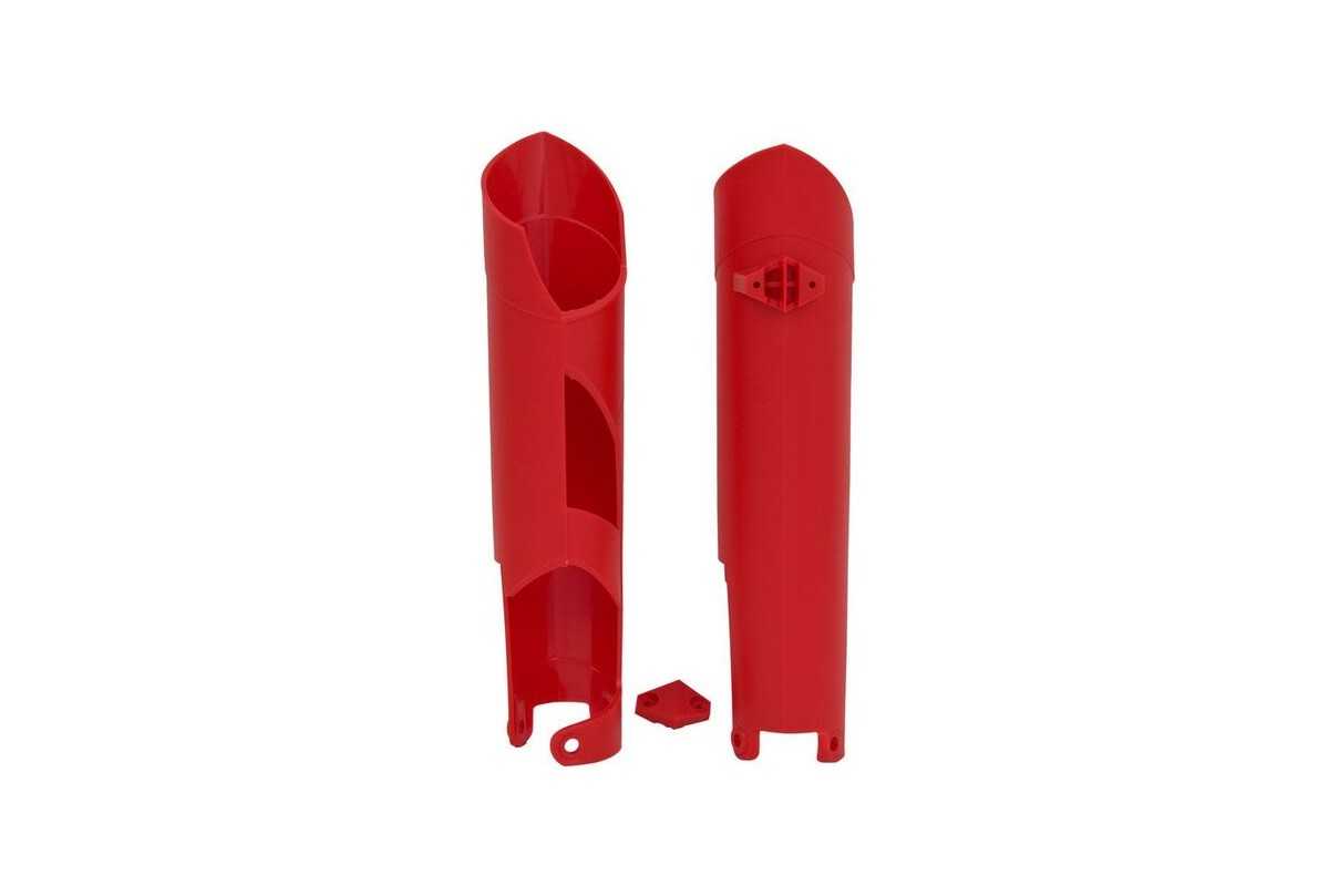 Protections de fourche RACETECH - rouge