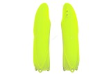 Protections de fourche RACETECH - jaune fluo