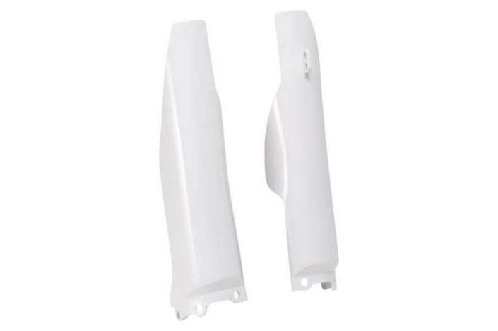 Protections de fourche RACETECH - blanc