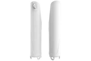 Protections de fourche POLISPORT couleur origine blanc