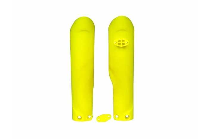 Protections de fourche RACETECH - jaune