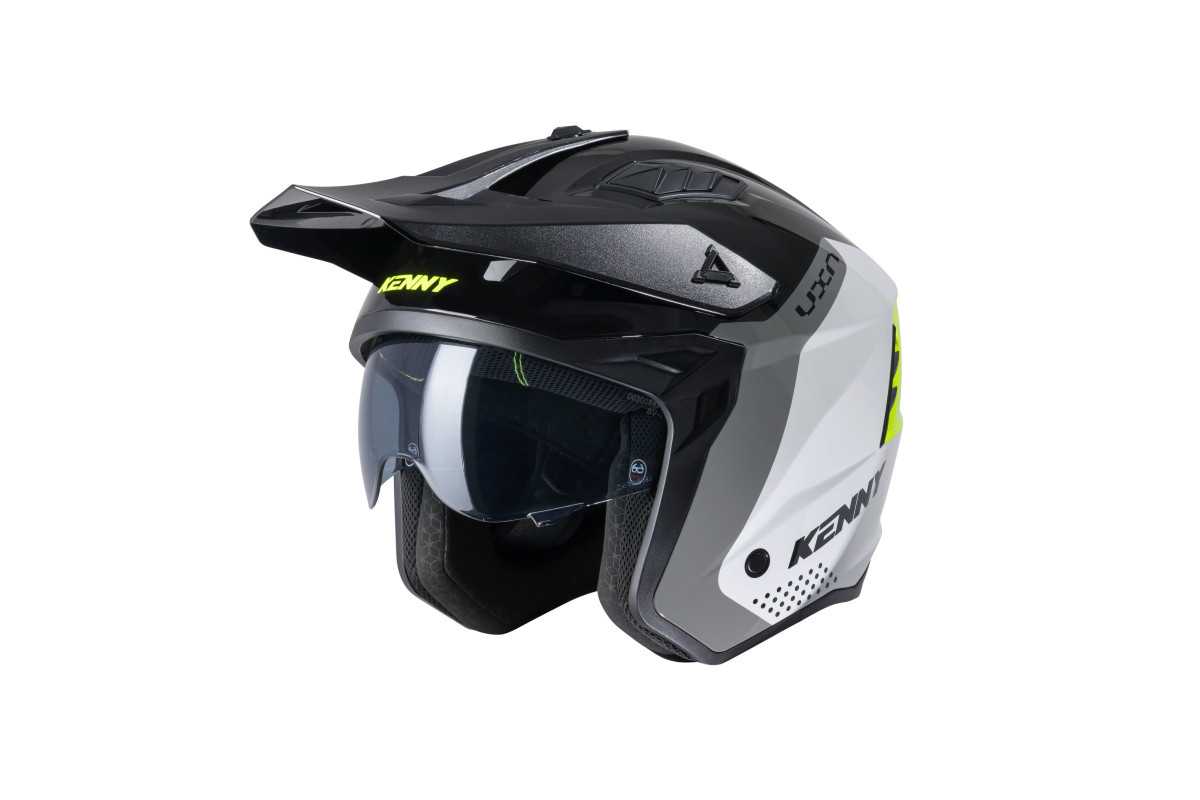 Casque KENNY Miles Noir Jaune Néon – Homologué ECE 22-06
