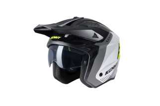 Casque KENNY Miles Noir Jaune Néon – Homologué ECE 22-06