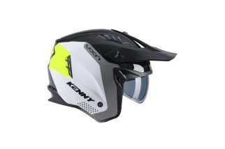 Casque KENNY Miles Noir Jaune Néon – Homologué ECE 22-06