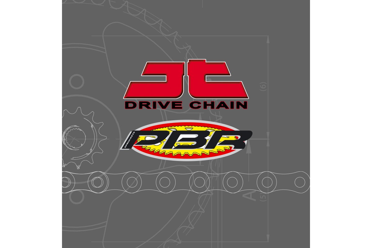 Kit chaîne JT/PBR 530Z3 18/45 super renforcé - couronne standard