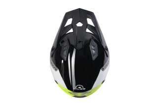 Casque KENNY Miles Noir Jaune Néon – Homologué ECE 22-06