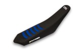 Housse de selle BLACKBIRD Double Grip 3 noir/bleu Sherco SE/SEF/SE-R/SEF-R