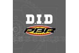 Kit chaîne DID/PBR 520MX 13/52 racing - couronne standard
