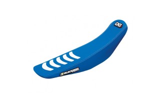 Housse de selle BLACKBIRD Double Grip 3 bleu/blanc TM