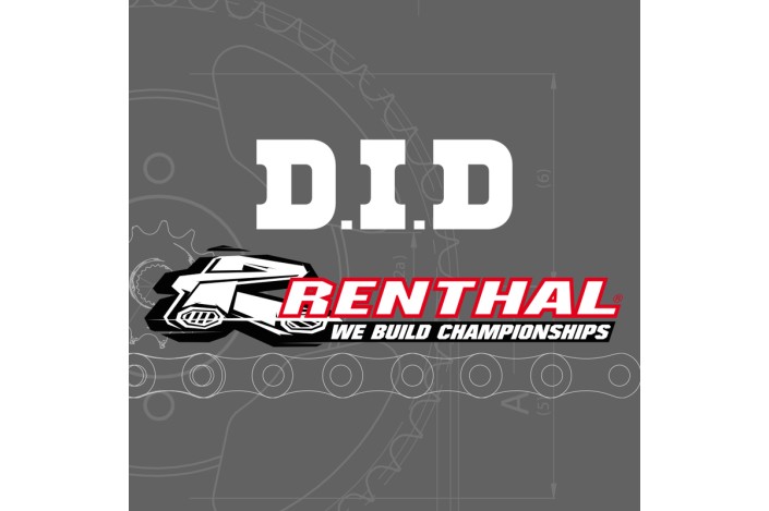 Kit chaîne DID/REN 520VX3 13/48 renforcée - couronne ultra-light anti-boue