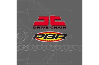 Kit chaîne JT/PBR 525Z3 17/42 super renforcé - couronne standard