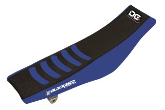 Housse de selle BLACKBIRD Double Grip 3 bleu/noir Yamaha YZ450F