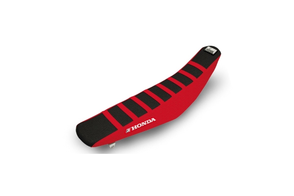 Housse de selle BLACKBIRD Zebra noire/rouge Honda CRF250/450R