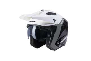 Casque KENNY Miles Graphic Blanc Gris – Homologué ECE 22-06