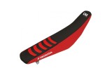 Housse de selle BLACKBIRD Double Grip 3 rouge/noir Honda CRF450R