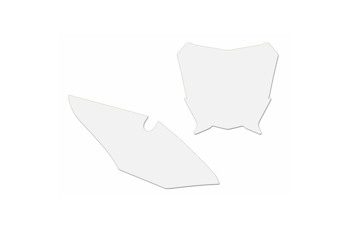 Fonds de plaque BLACKBIRD blanc Honda CRF450R