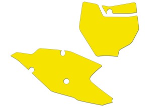 Fonds de plaque BLACKBIRD jaune KTM SX/SX-F