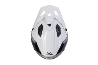 Casque Miles Graphic WHITE GREY