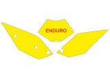 Fonds de plaque BLACKBIRD jaune Beta RR