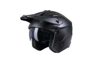 Casque KENNY Miles Solid Noir Mat – Homologué ECE