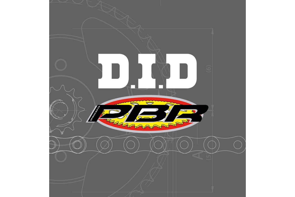 Kit chaîne DID/PBR 530VX3 18/48 renforcée - couronne standard