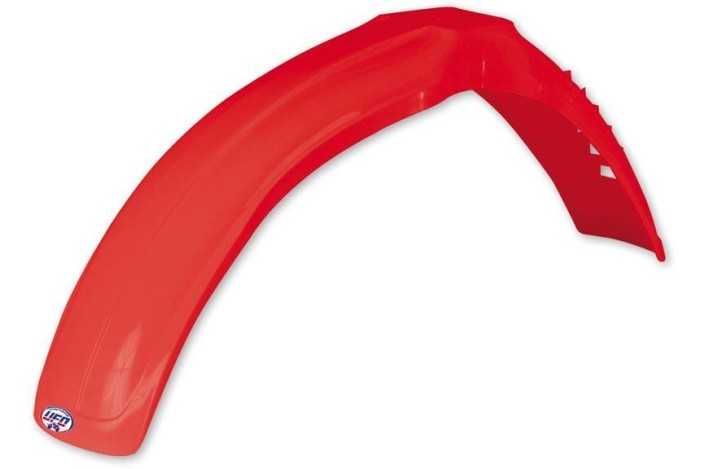 Garde-boue avant UFO large rouge