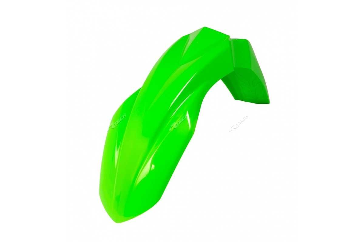 Garde-boue avant RACETECH vert fluo Kawasaki