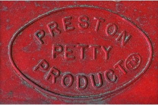 Garde-boue avant PRESTON PETTY Vintage MX rouge