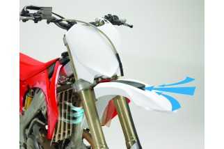 Garde-boue avant POLISPORT Supermotard SM Line blanc