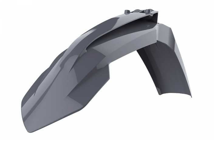 Garde-boue avant POLISPORT gris nardo KTM