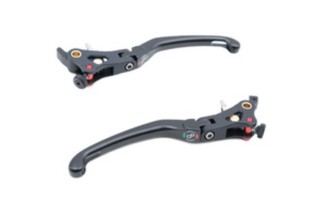 Kit de levier de frein et d'embrayage repliable LIGHTECH - magnesium - type J