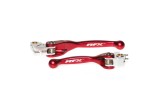 Ensemble de leviers retournables forgés RFX Race (Rouge)- Honda CRF250/450