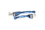 Jeu de leviers retournables forgés RFX Race (Bleu) - Yamaha WRF 250-450