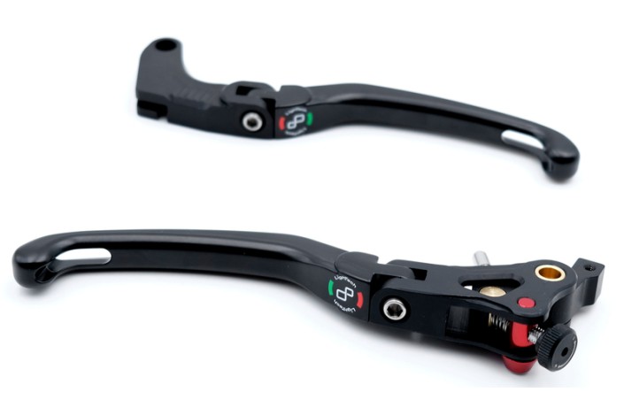 Kit de levier de frein et d'embrayage repliable LIGHTECH - magnesium - type J