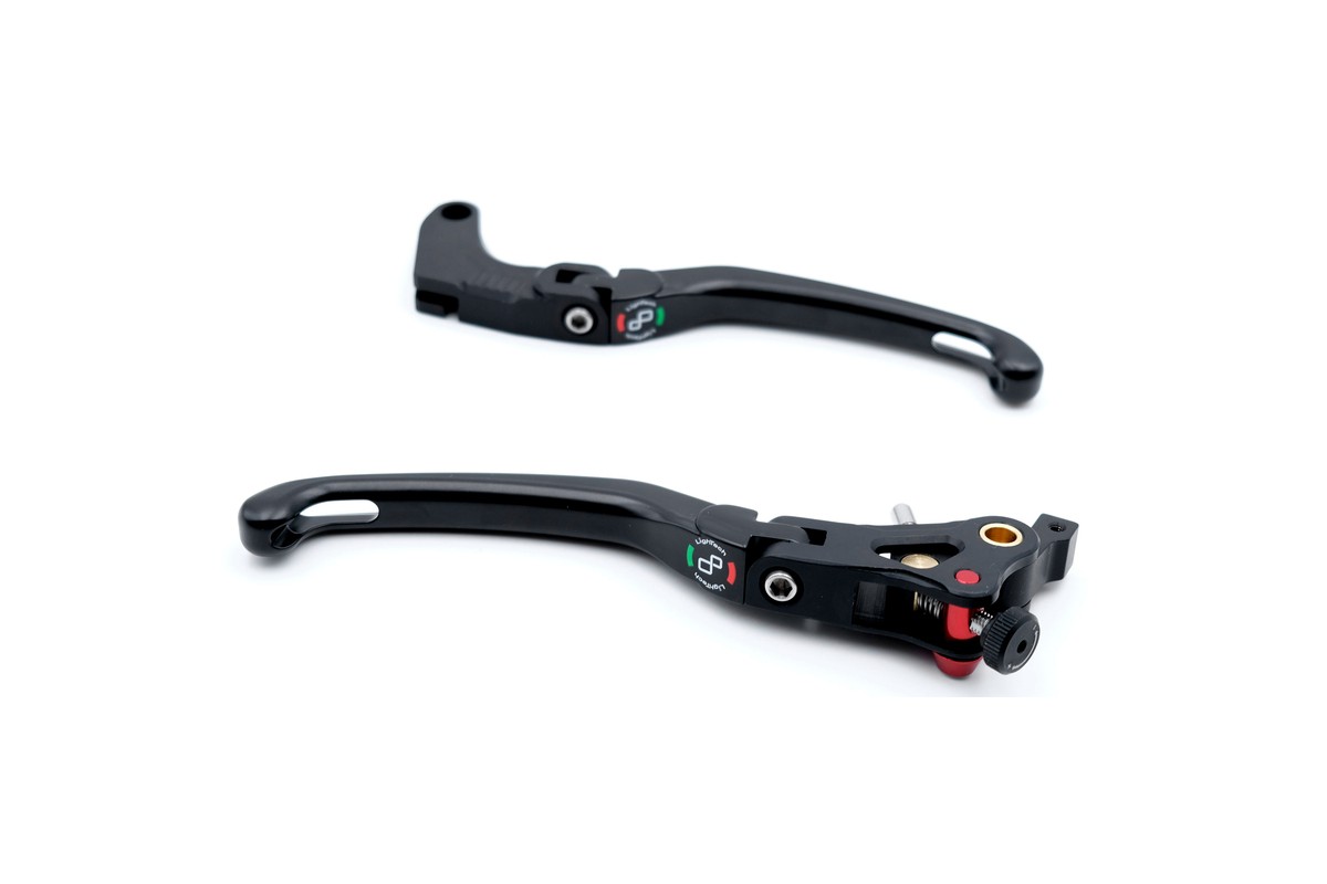 Kit de levier de frein et d'embrayage repliable LIGHTECH - magnesium - type J