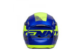 Casque Trial Up Graphic BLUE NEON YELLOW