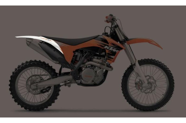 Garde-boue arrière UFO blanc KTM SX/SX-F