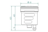 Bocal LIGHTECH 30cm³ - Or