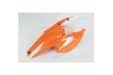 Garde-boue arrière UFO orange KTM