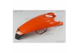 Garde-boue arrière + support de plaque avec feu UFO orange KTM