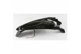 Garde-boue arrière + support de plaque avec feu UFO noir KTM