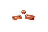 Jeu de bouchons de réservoir RFX Pro (Orange) - KTM SX/SXF (Frein Brembo et embrayage Magura)