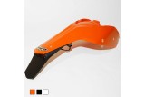 Garde-boue arrière + plaques latérales UFO orange KTM EXC/EXC-F