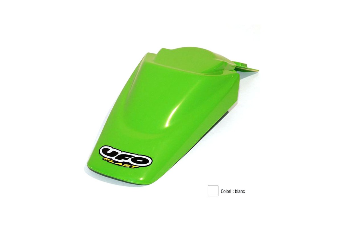 Garde-boue arrière UFO blanc Kawasaki KX65