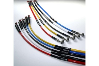 Durite d'embrayage VENHILL orange/raccord inox KTM/Husqvarna